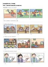 Bài tập Tiếng Anh Lớp 3 - Phần Listening - Task 3